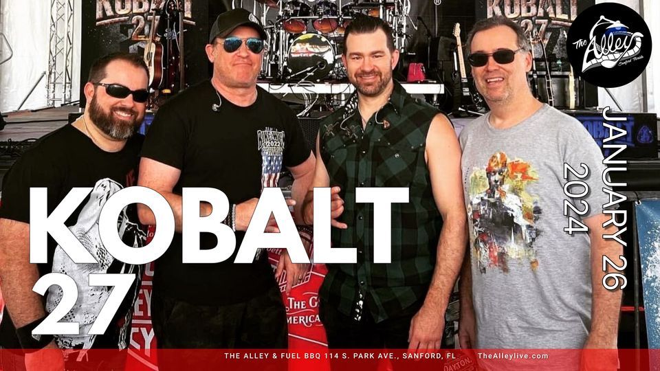 KOBALT 27 Live Music at the Alley & Fuel BBQ in Downtown Sanford