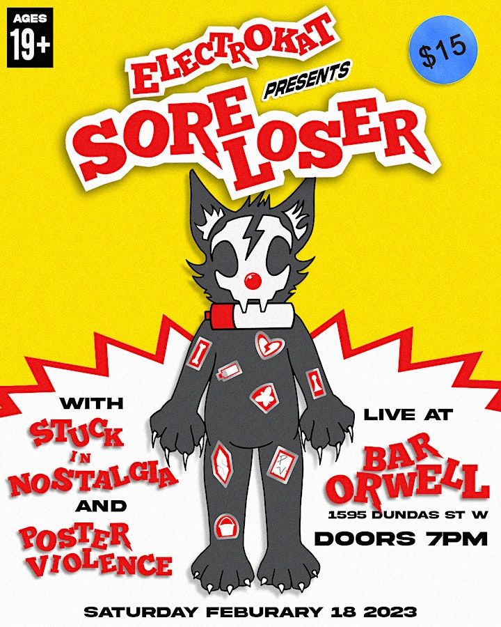 Sore Loser Release Party Bar Orwell Toronto On February 18 2023