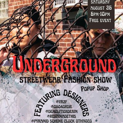 Underground streetwear popup