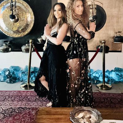 Lulu Lee & Jasmine Clemente at Gaia Nomaya