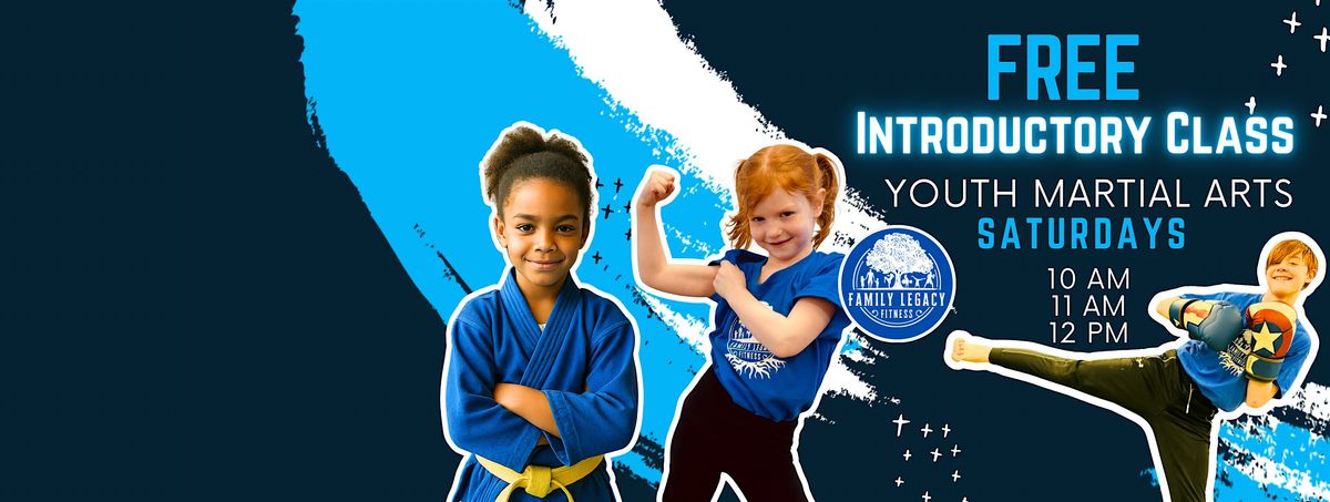 Youth Martial Arts Intro Class: Build Confidence, Focus and Discipline