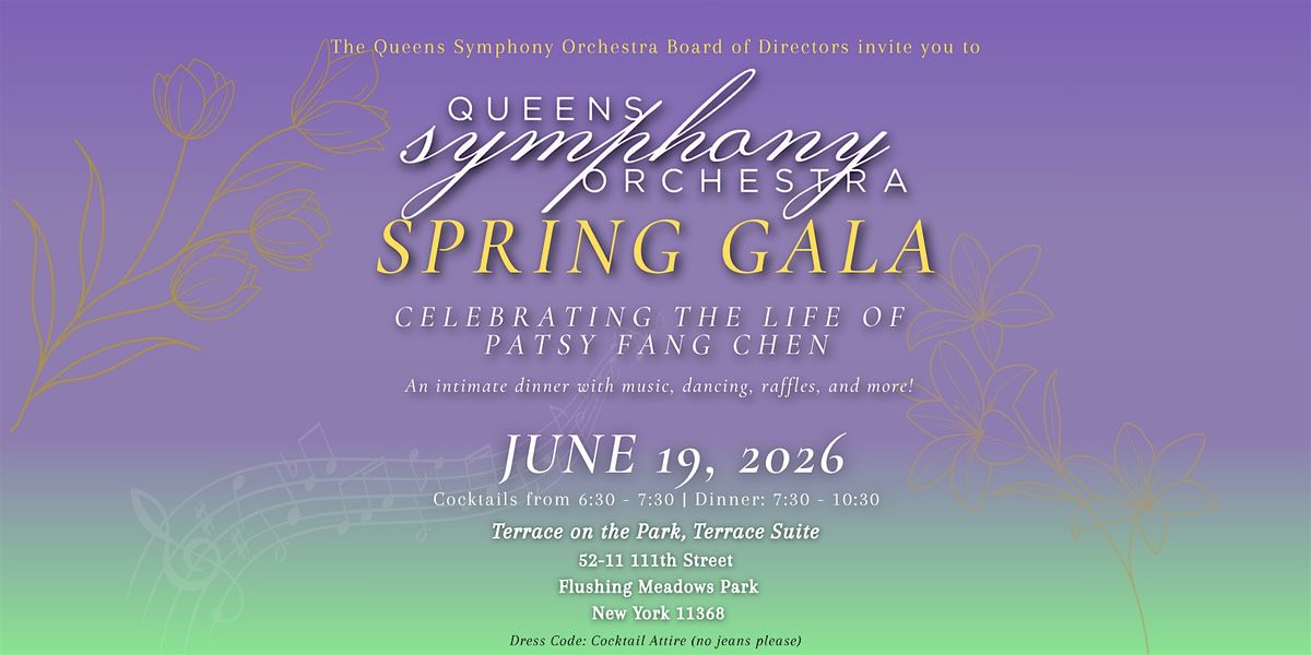 Queens Symphony Orchestra 2026 Gala