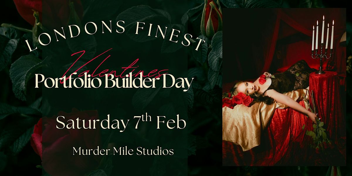 Valentines themed group photoshoot : Londons finest portfolio builder day