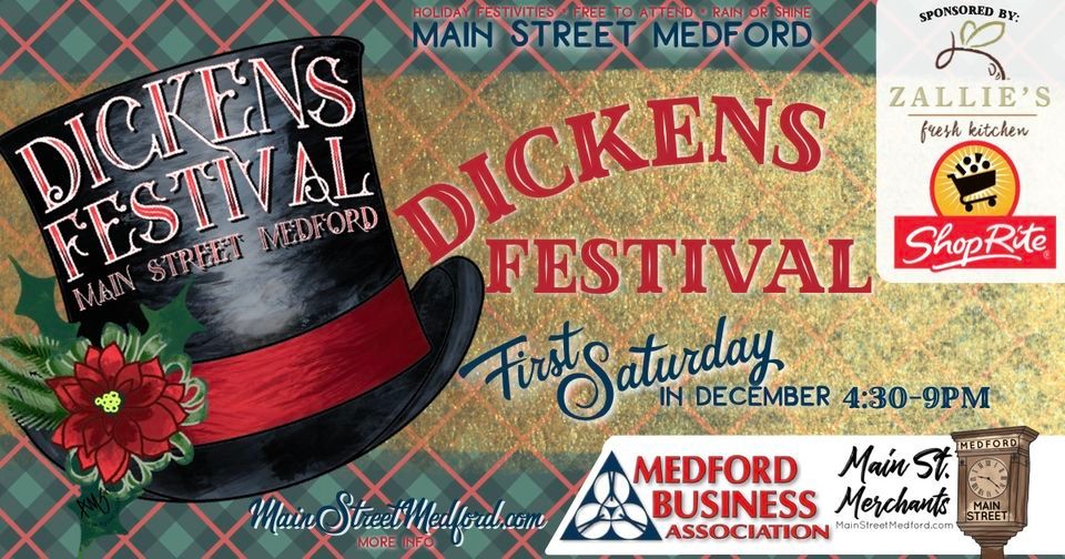 Dickens Festival on Main Street in Medford 2022 S Main St, Medford
