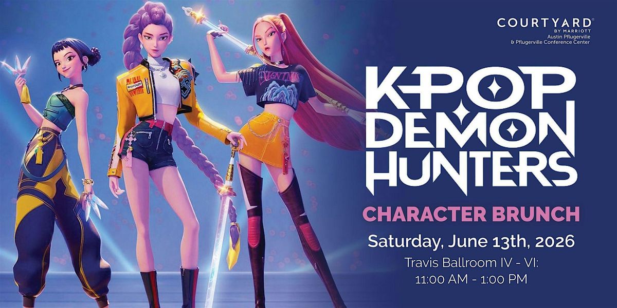 KPop Demon Hunters Character Brunch