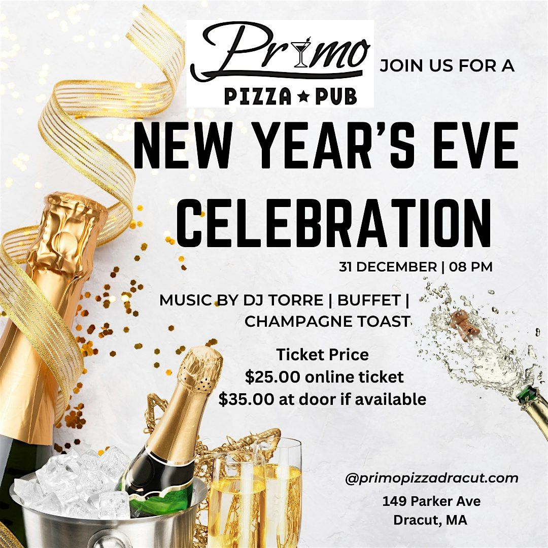 Primo Pizza Pub New Year's Eve Celebration