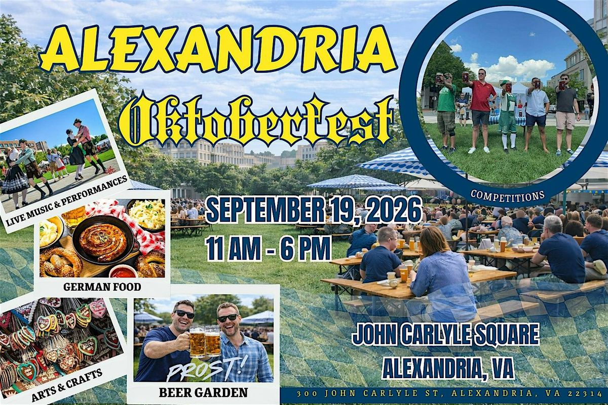 Old Town Alexandria OKTOBERFEST @ JOHN CARLYLE SQUARE