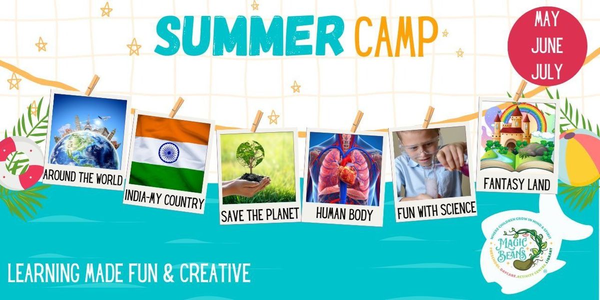 Magic Beans Summer Camp ( 3 to 6 years)