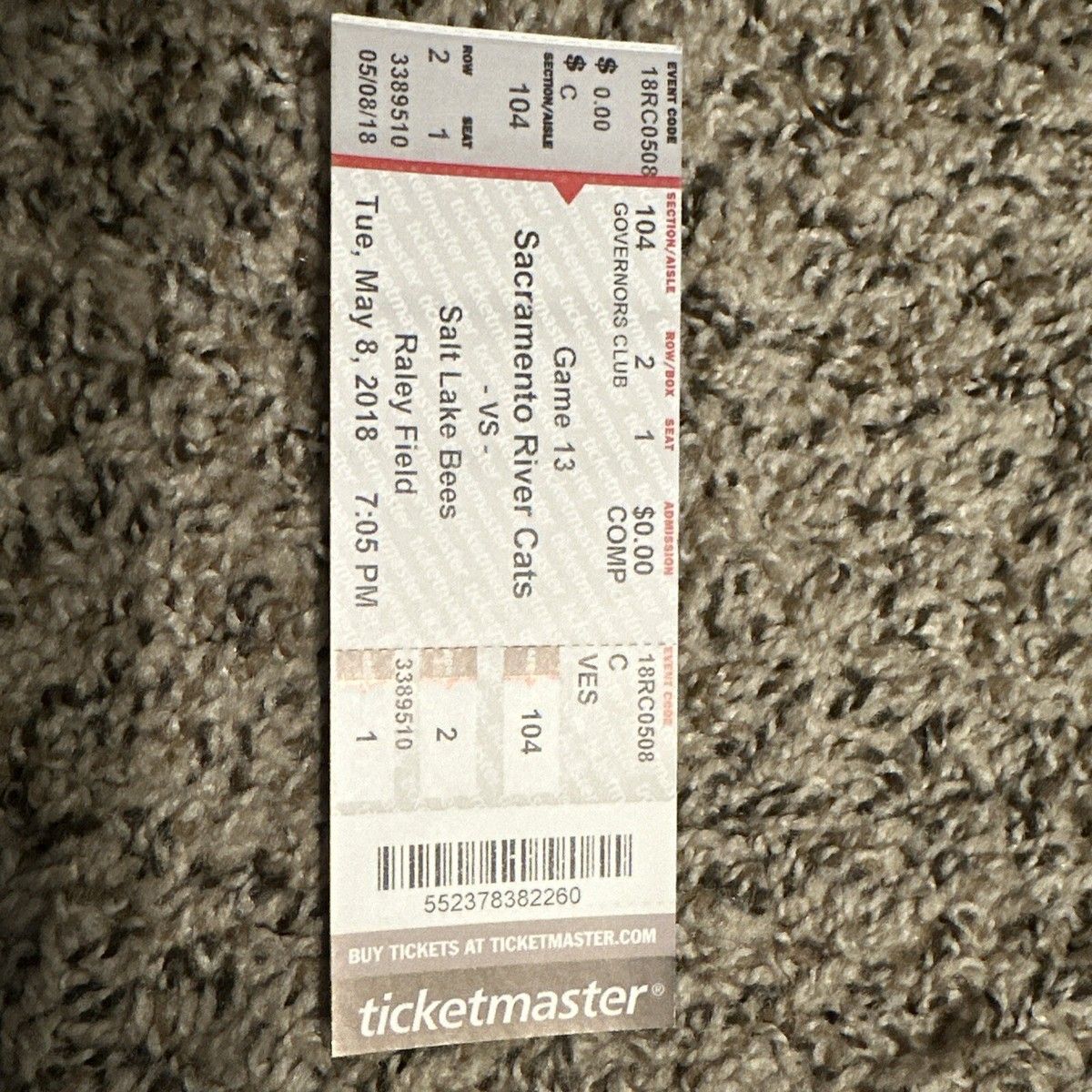 Salt Lake Bees at Sacramento River Cats at Sutter Health Park