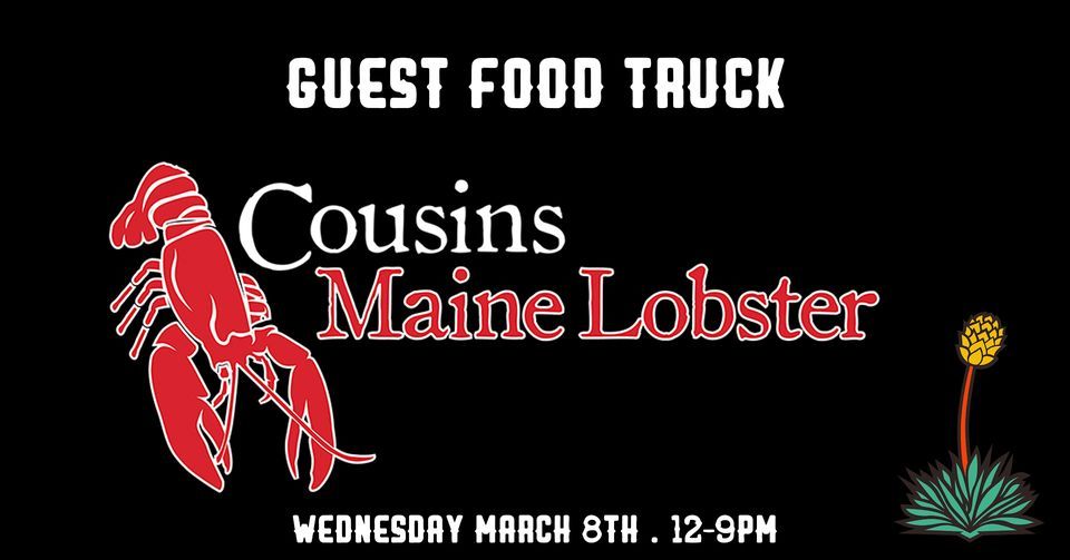 Guest Food Truck Cousins Maine Lobster Pondaseta Brewing Co
