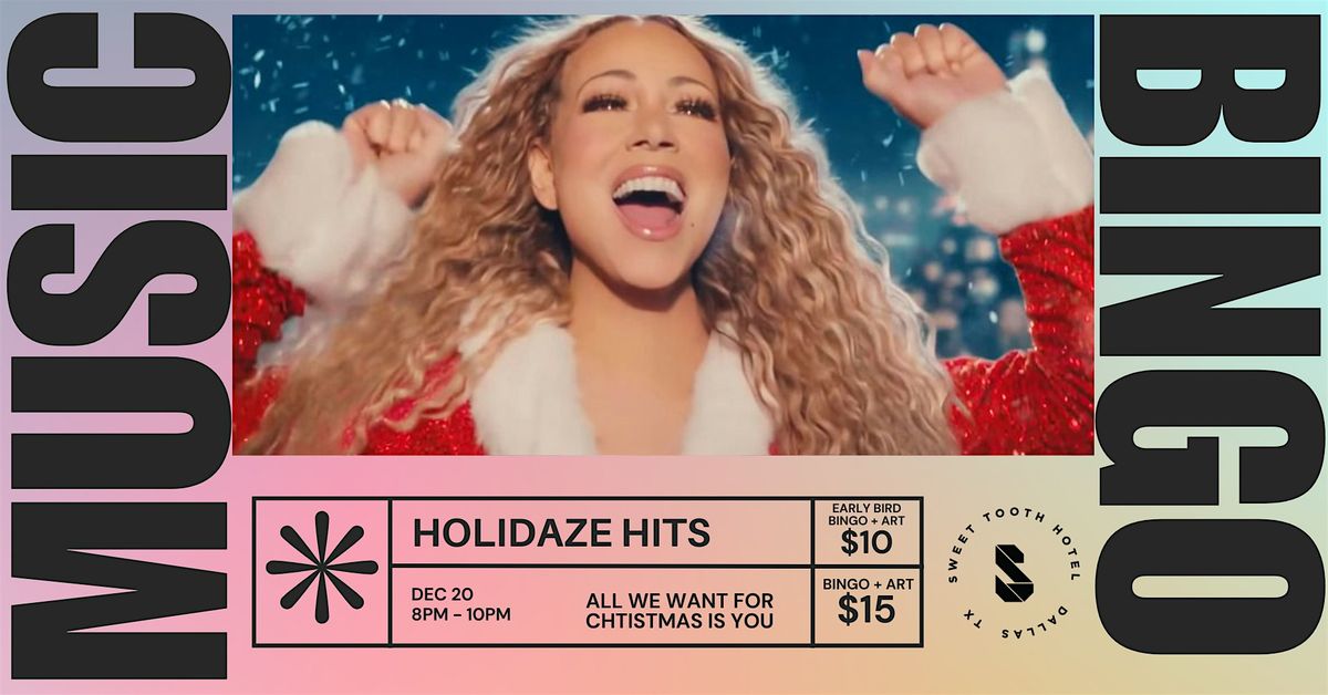 Music Bingo: Holidaze Hits at Sweet Tooth Hotel