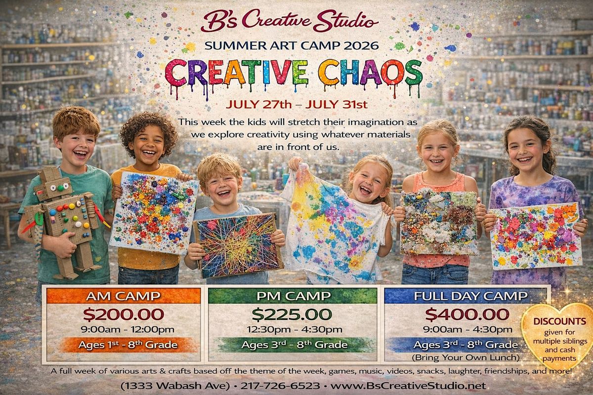 SUMMER CAMP Creative Chaos