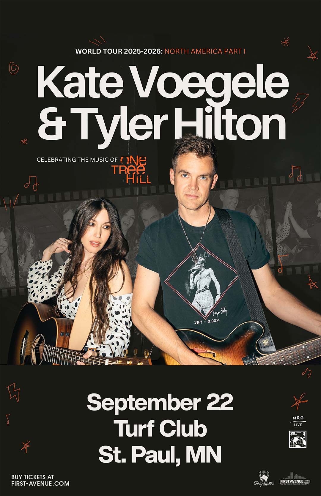 Tyler Hilton and Kate Voegele at The Underground at The Fillmore Charlotte