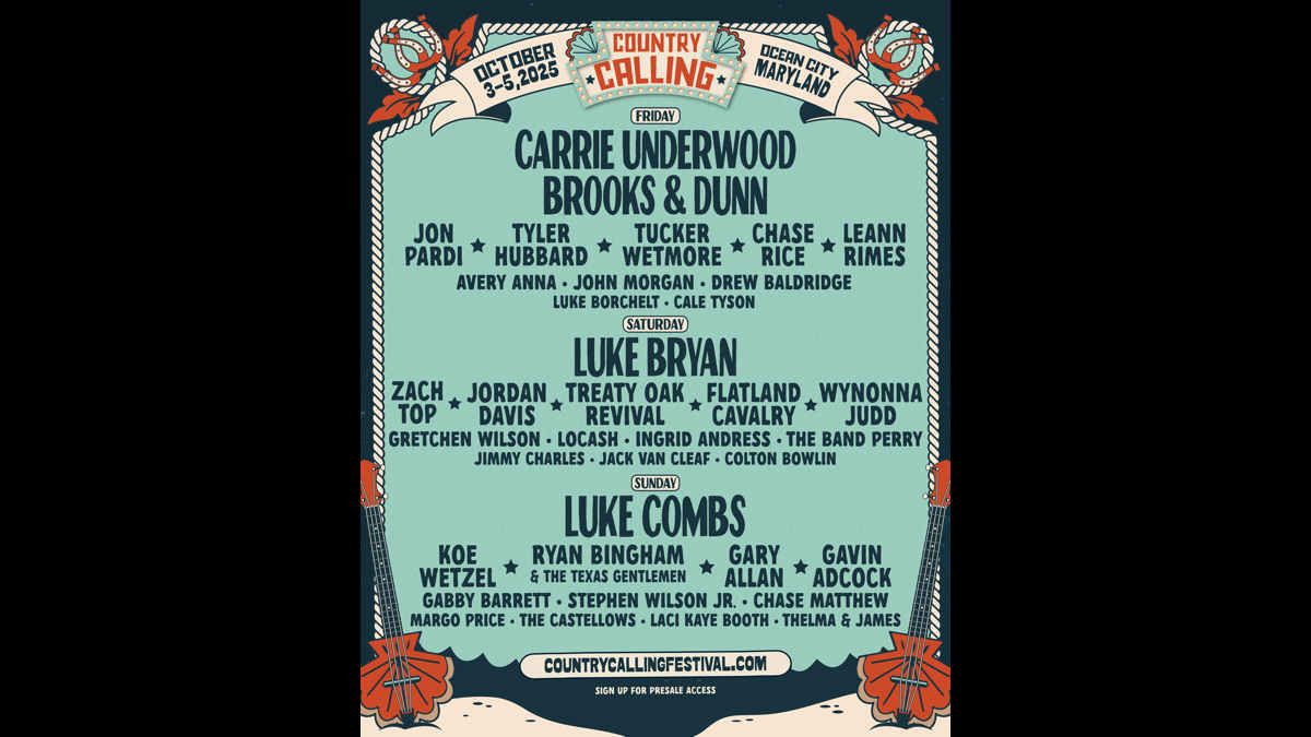 Country Calling Festival - Friday with Carrie Underwood, Brooks & Dunn and more