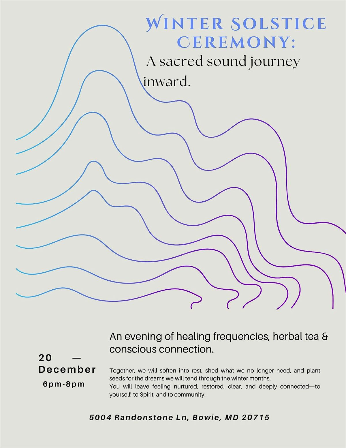 Winter Solstice Ceremony