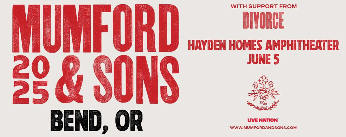 Mumford & Sons Manchester Tickets