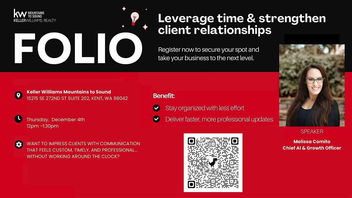 FOLIO: Leverage Time & Strengthen Client Relationships w\/ Melissa Comito