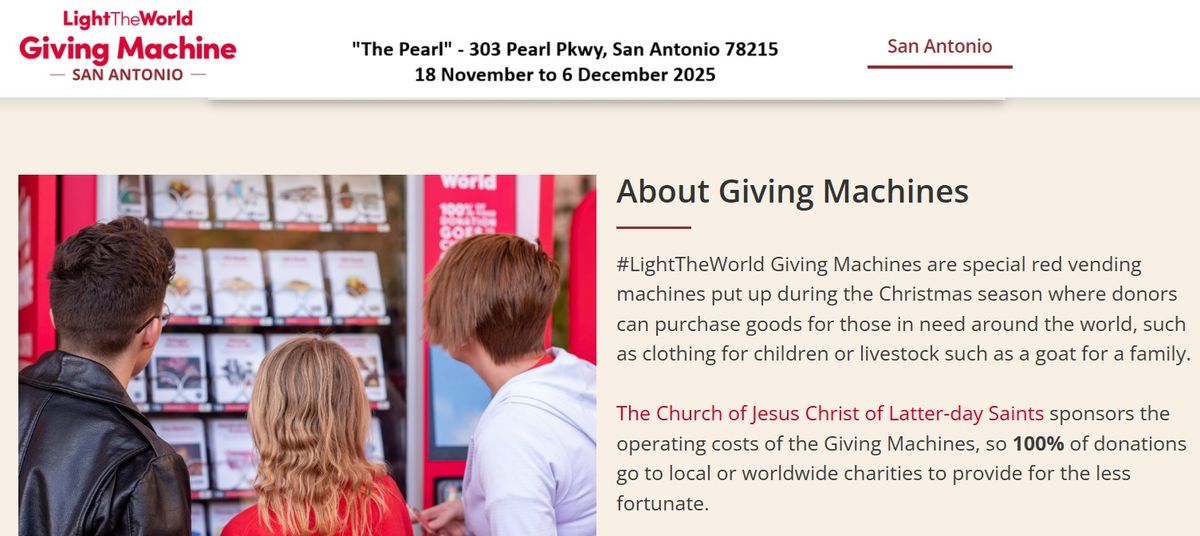 SATHC Stake "Giving Machine" Day