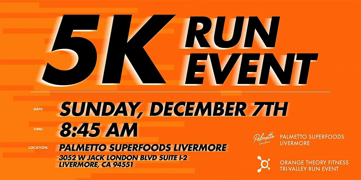 Orangetheory Run Club with Palmetto Superfoods!