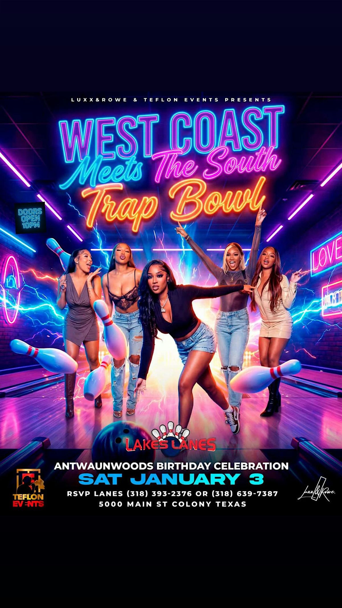 Trap Bowl Presents: West Coast Meets The South