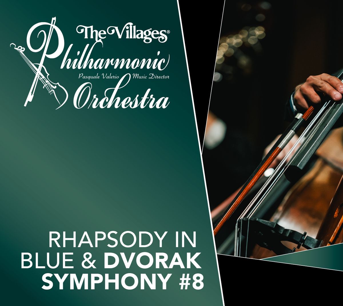 Villages Philharmonic Orchestra: Rhapsody In Blue & Dvorak Symphony No. 8