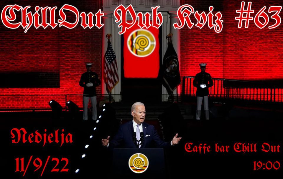 Chill Out Pub Kviz #63