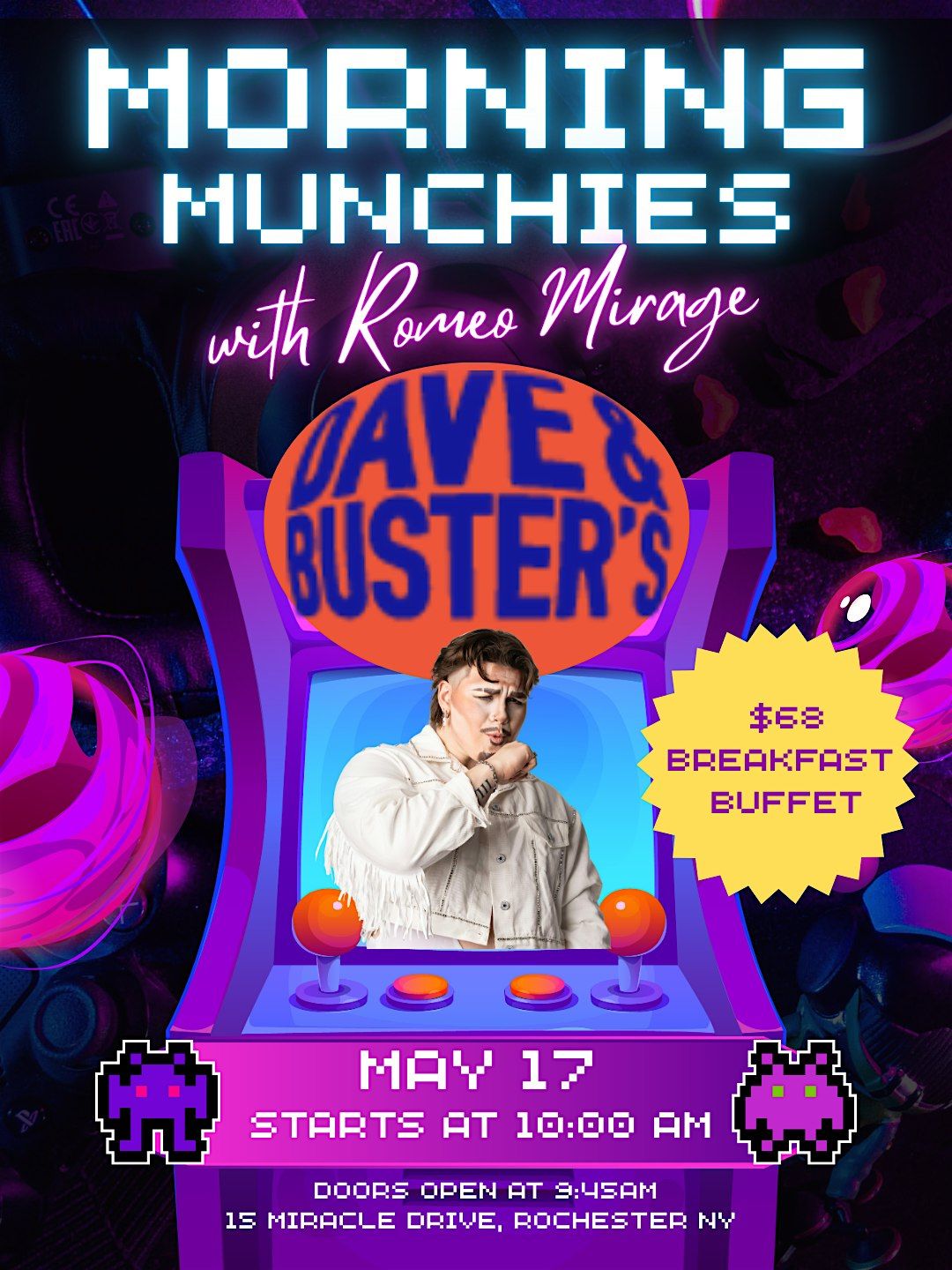 Morning Munchies with Romeo Mirage!