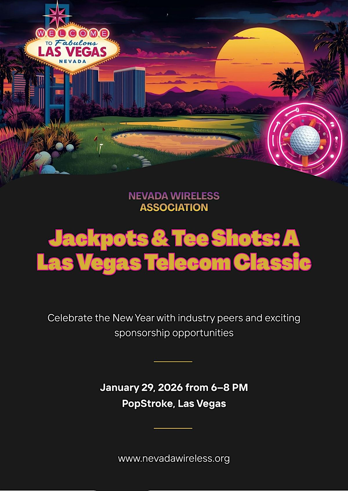 Jackpots & Tee Shots: A Las Vegas Telecom Classic