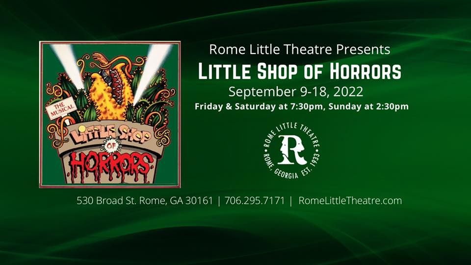 Little Shop of Horrors at Rome Little Theatre