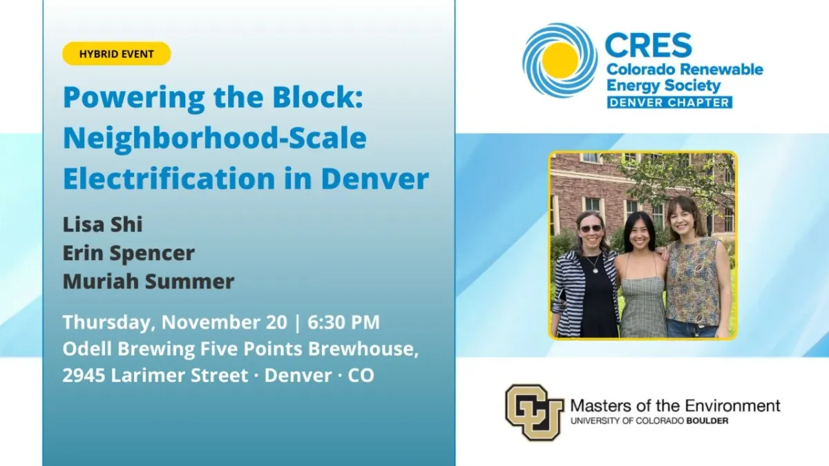 Powering the Block: Neighborhood-Scale Electrification in Denver