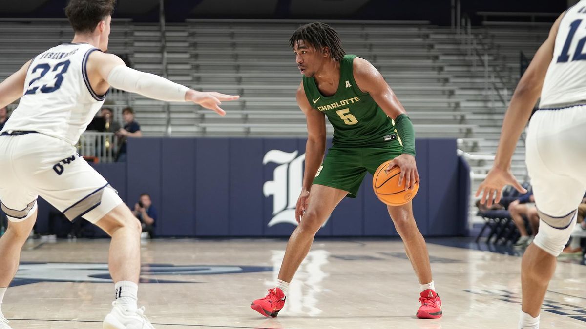 Tulsa Golden Hurricane at Charlotte 49ers Mens Basketball