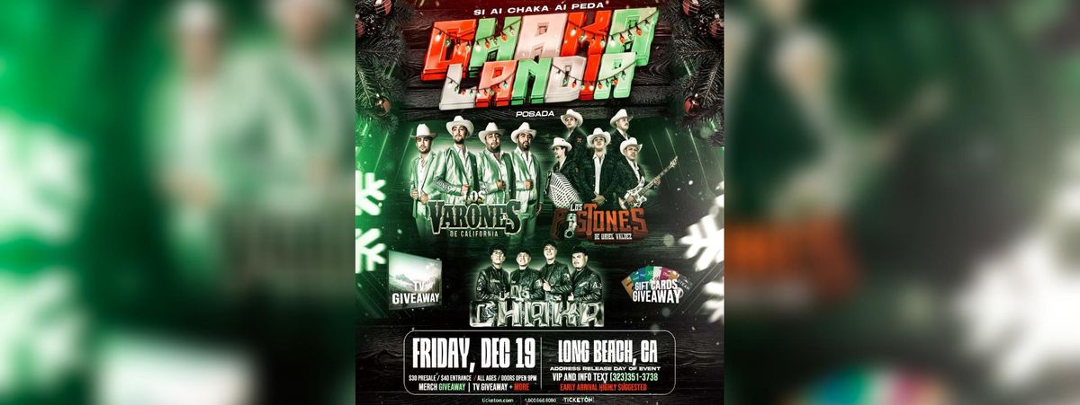 LOS VARONES DE CALIFORNIA, LOS PISTONES & MAS