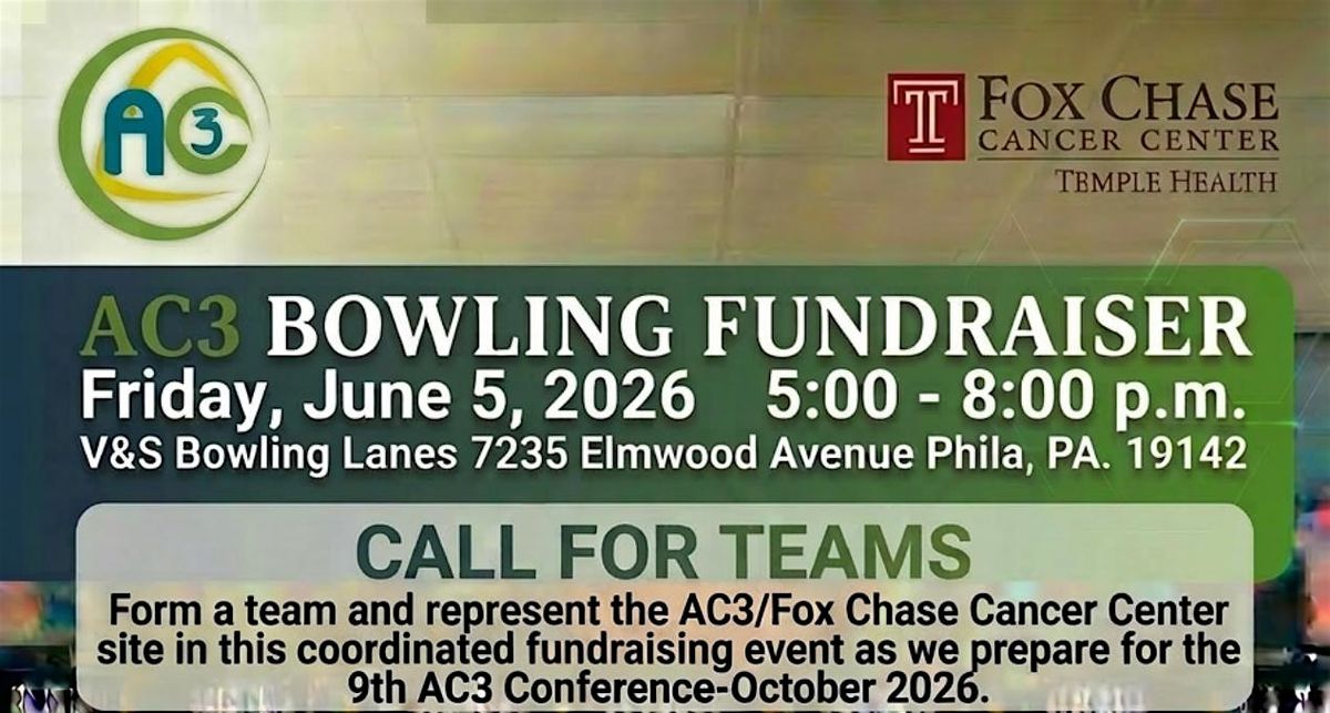 AC3 Bowling Fundraiser