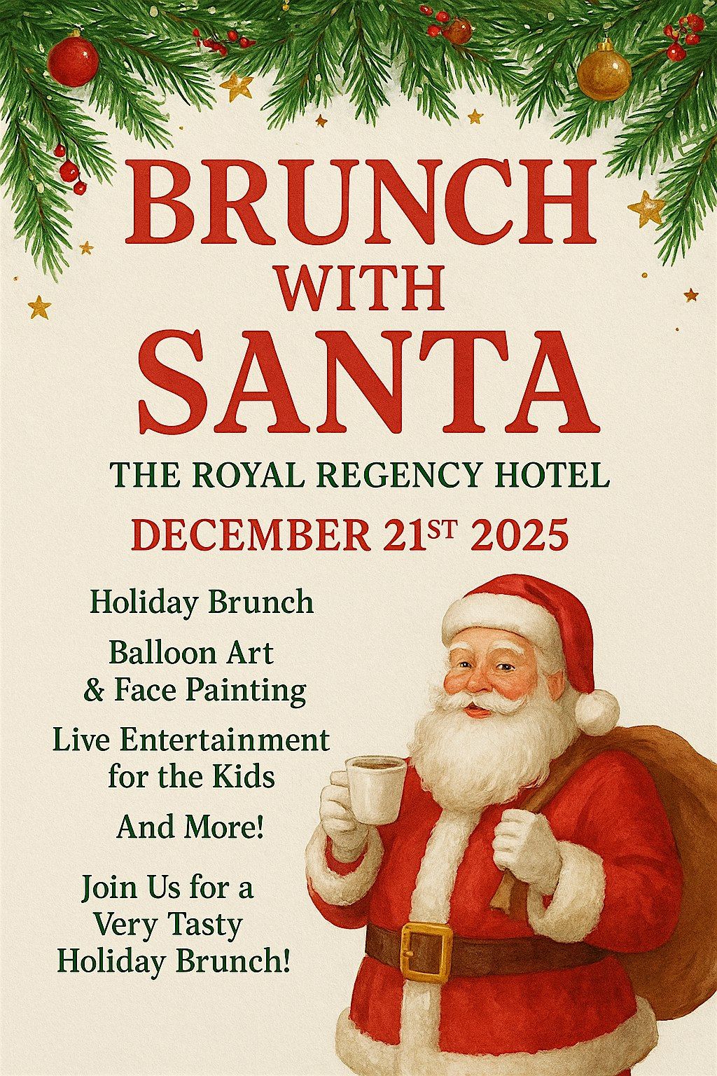 Brunch with Santa