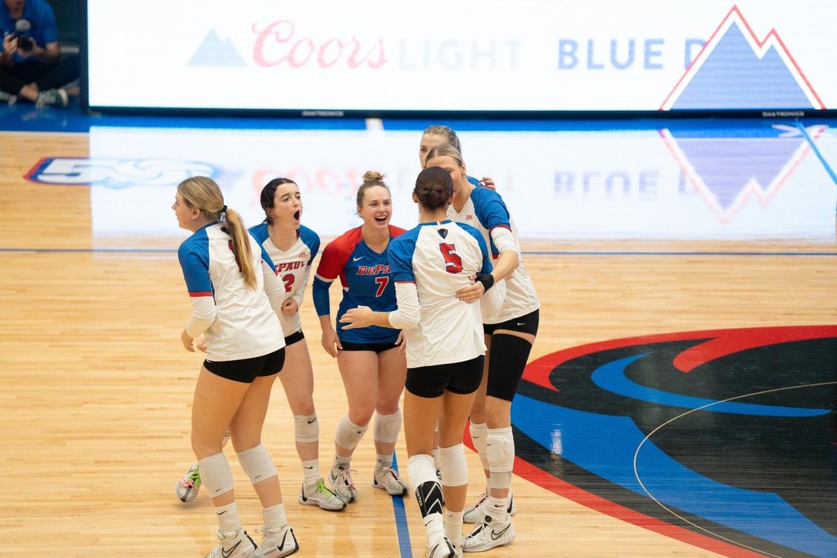 Parking St. John's Red Storm at DePaul Blue Demons Womens Volleyball