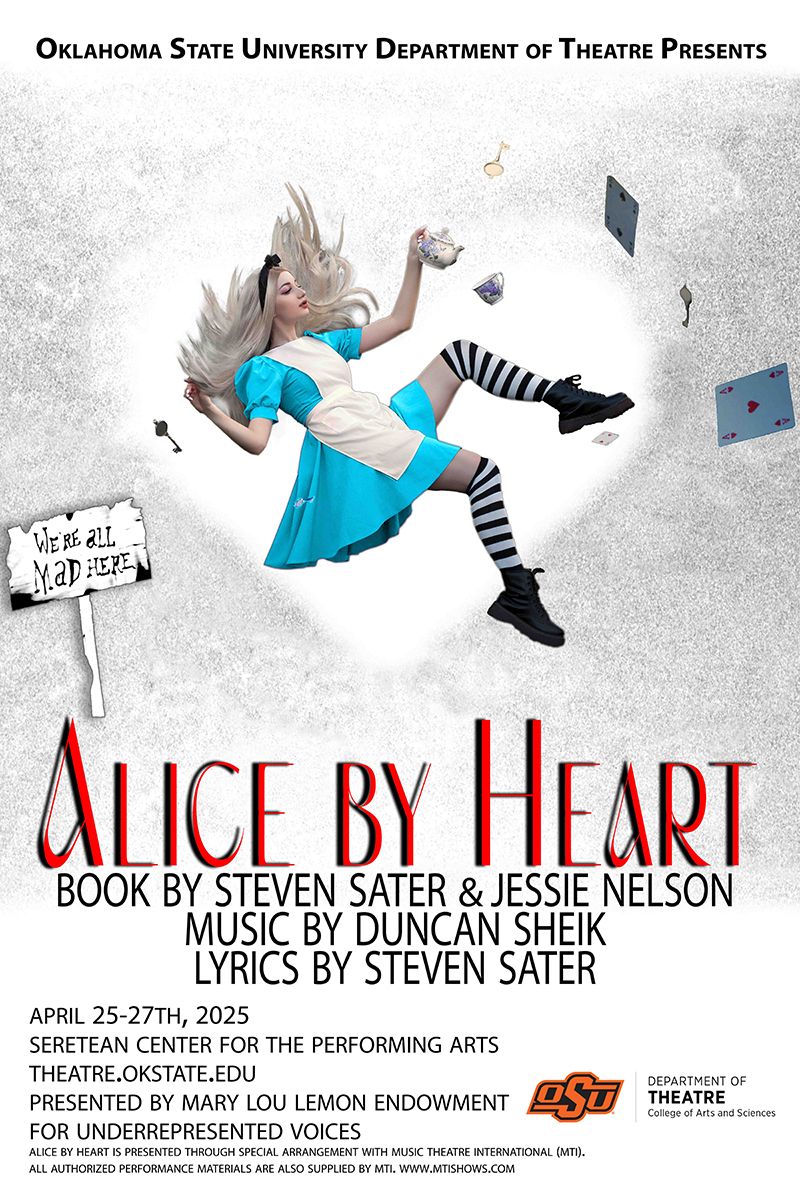 Alice by Heart at South Orange Performing Arts Center