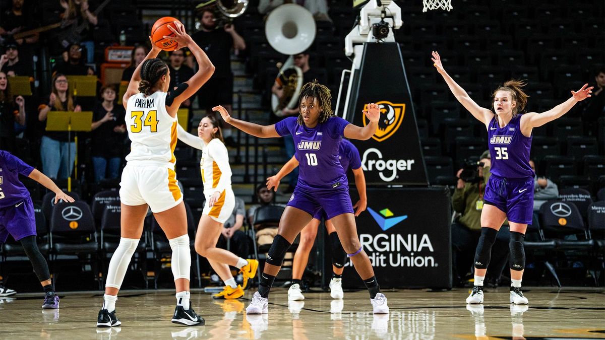 VCU Rams at James Madison Dukes Womens Basketball