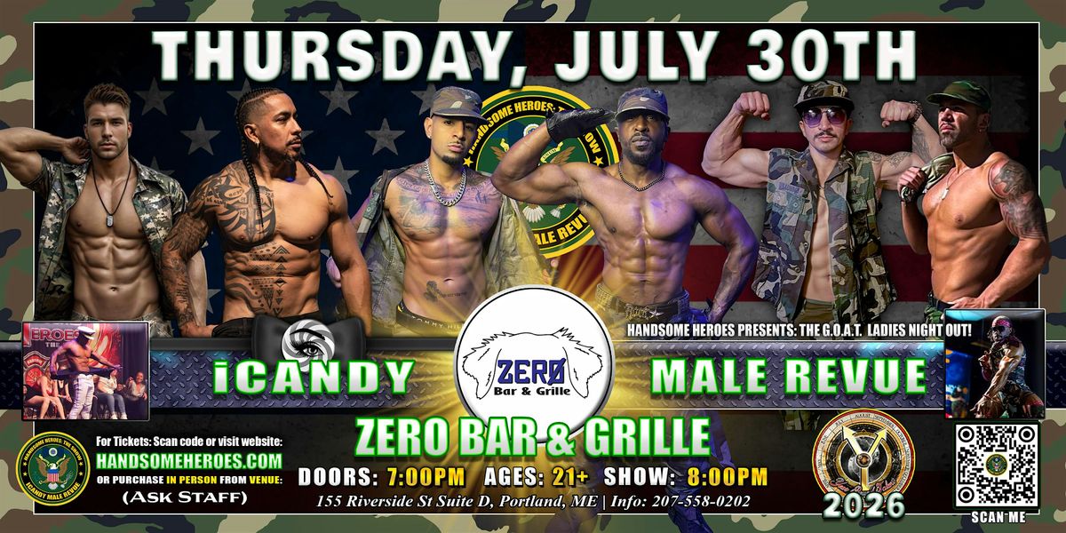 Portland, ME - iCandy Male Revue @ Zero Bar & Grille