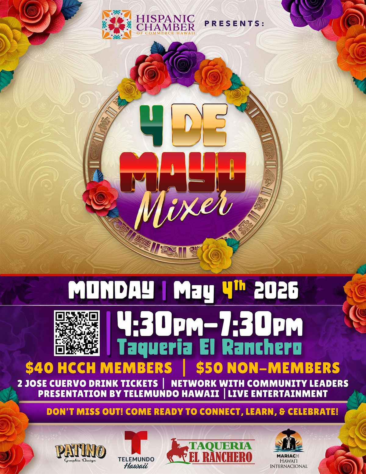4 De Mayo Business Mixer at Taqueria El Ranchero, Kapolei on 4th May, 2026