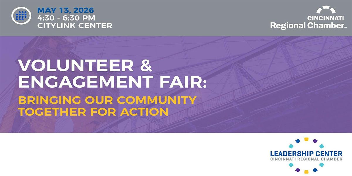 Cincinnati Chamber Volunteer & Engagement Fair