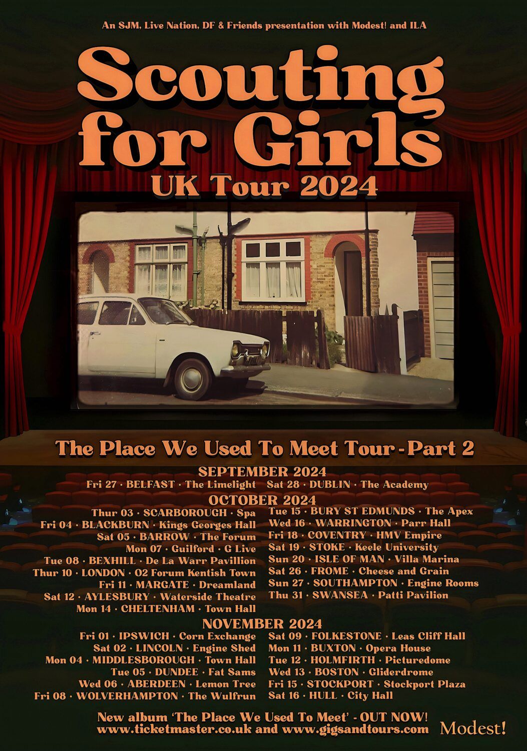 Scouting for Girls Belfast Tickets