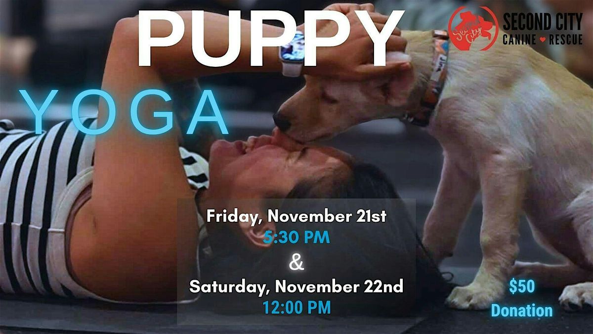 Puppy Yoga