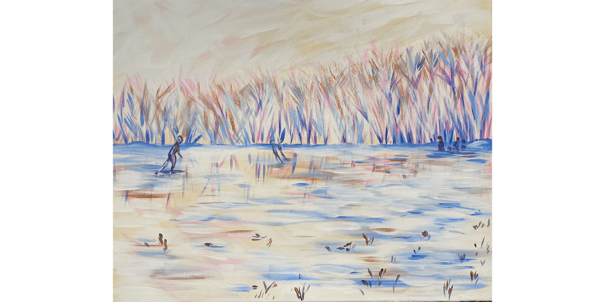 Skating With Monet - Paint and Sip in Tyler | Classpop!\u2122