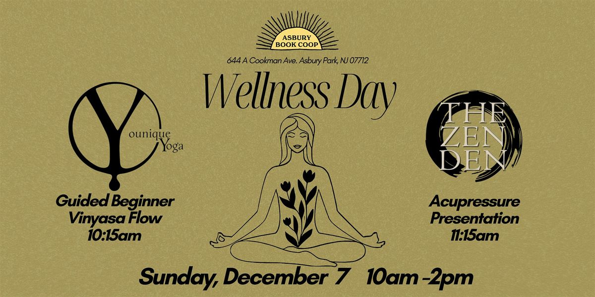 Wellness Day: Come learn how to manage stress this holiday season!