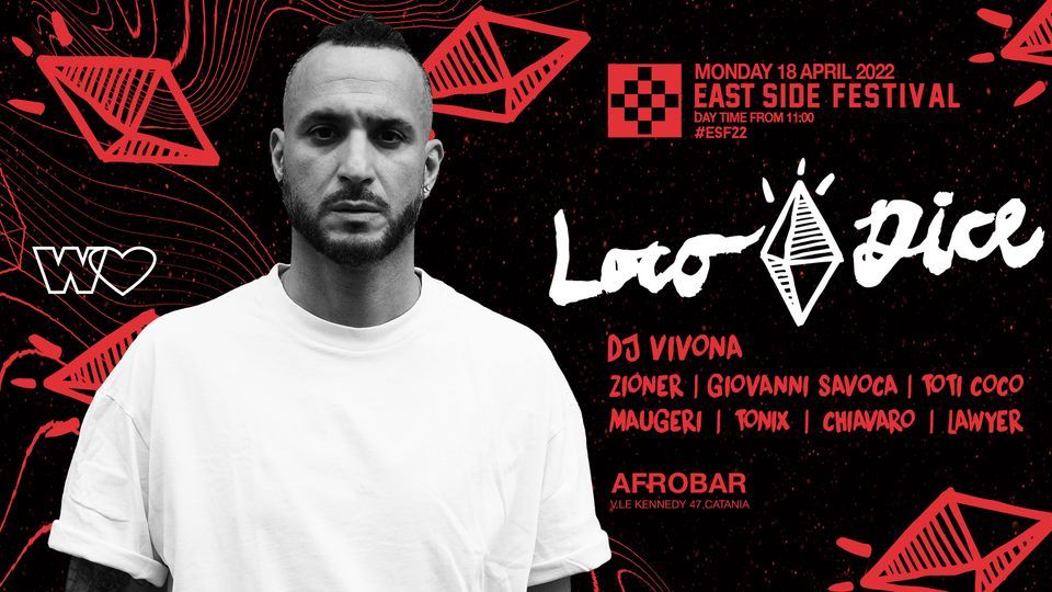EAST SIDE Festival 2022 with LOCO DICE Afrobar OfficialPage, Catania
