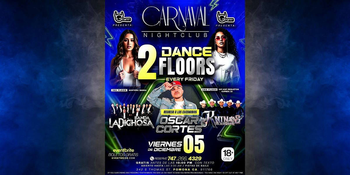 Friday Night Diciembre 5 - Banda, Norte\u00f1o, y Reggaeton