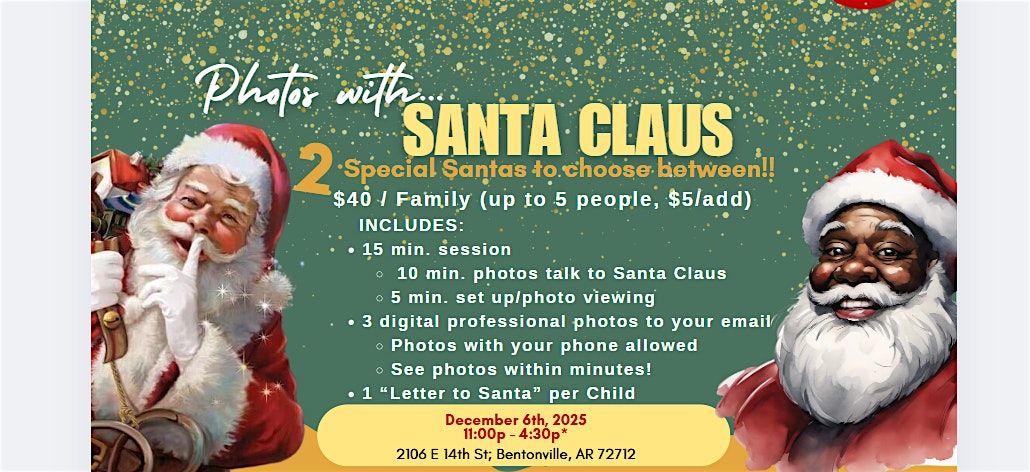 2025 - Photos with Santa at TNA Mobile Notary and Apostille Services!