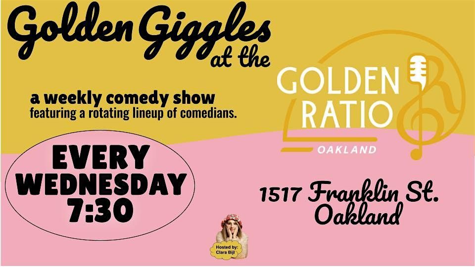 Golden Giggles Comedy Show Featuring Live Standup and Jokes