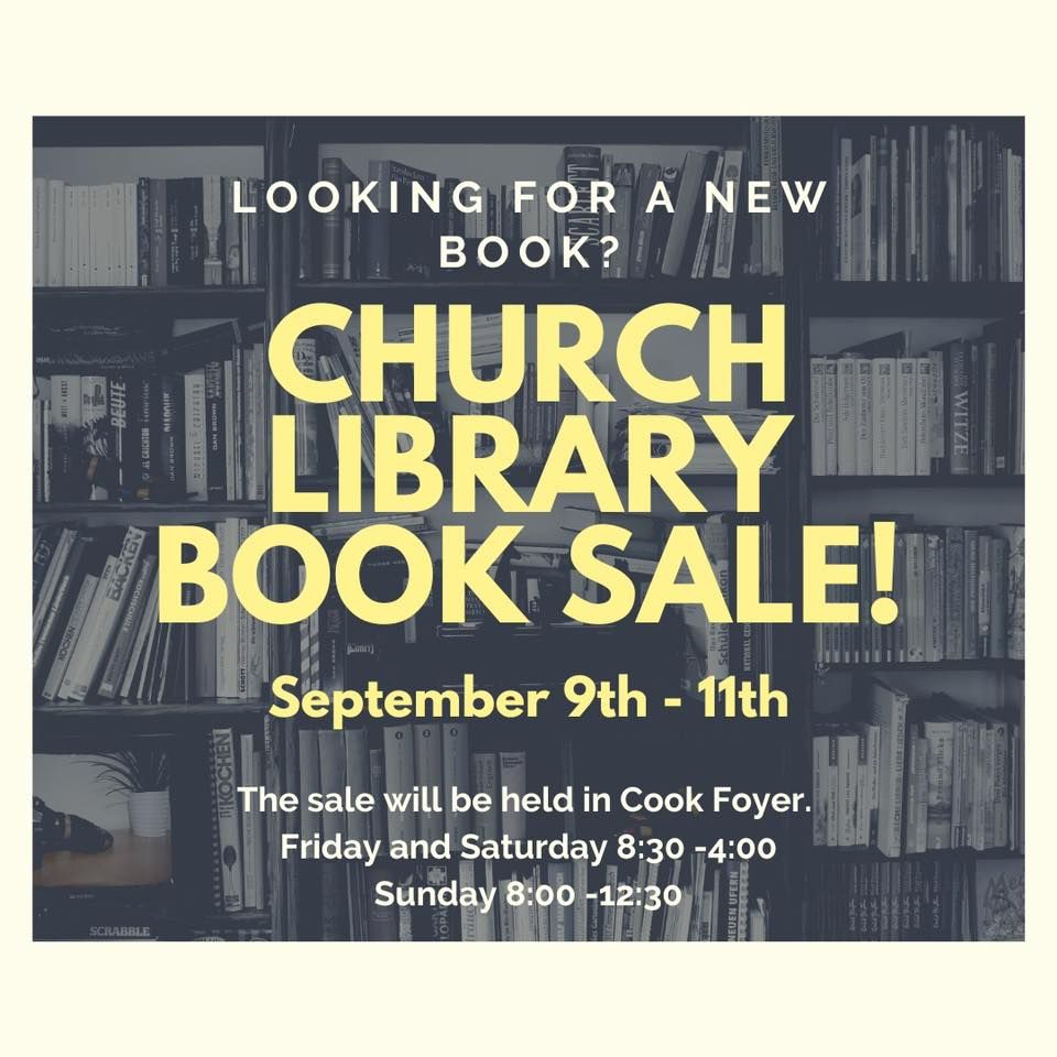 Church Library Book Sale at First United Methodist Church of Longview ...