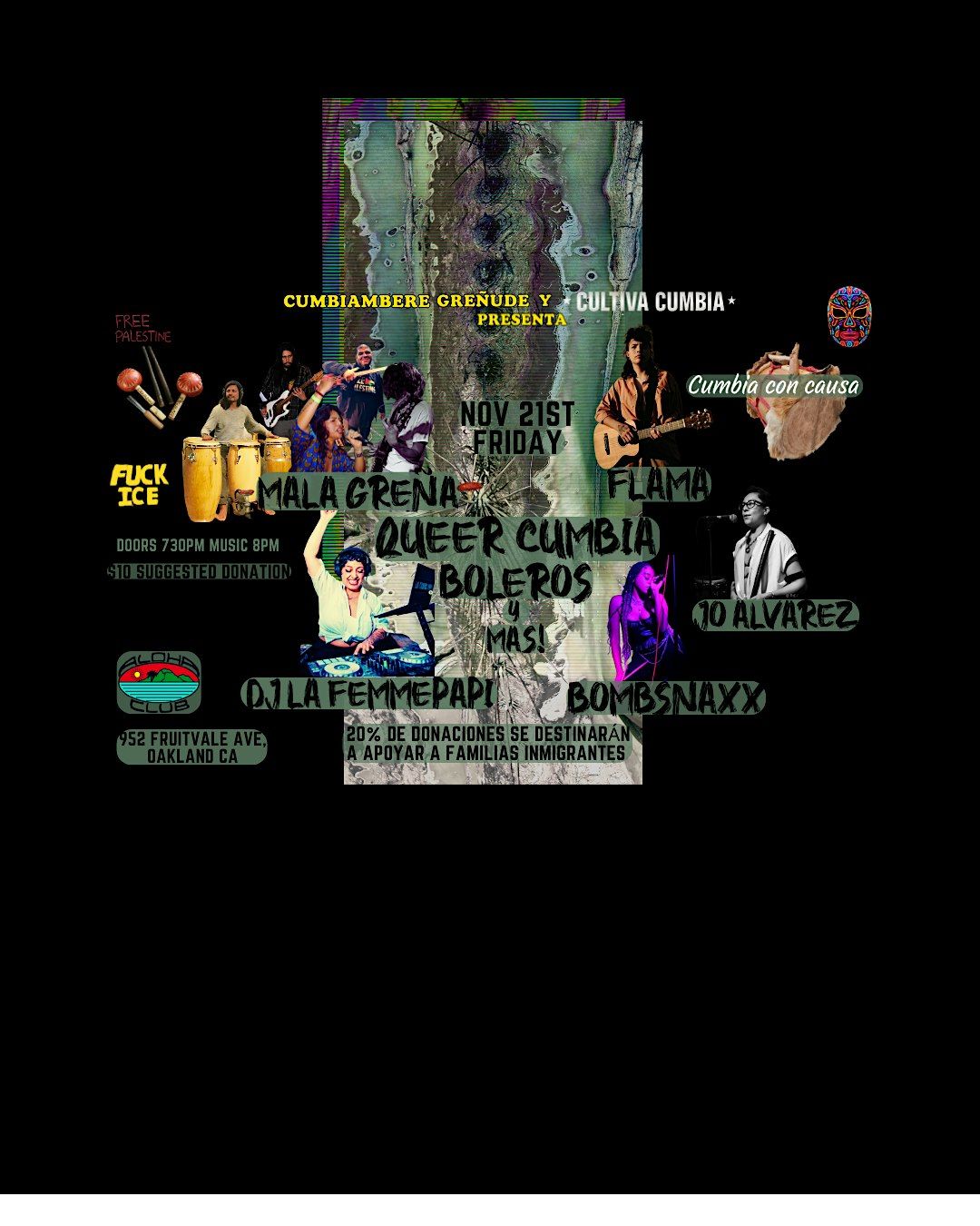 Queer Cumbia Boleros y mas! @Alohaclub Oakland